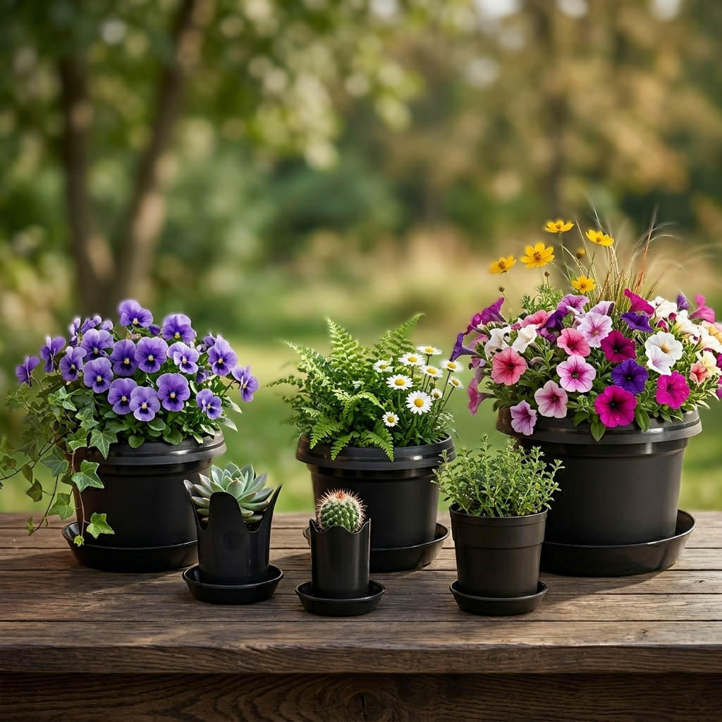 Durable Polypropylene Planters & Pots