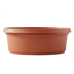 Austin Planter 13 inch by 5 inch Pot with Saucer (14 inch saucer)