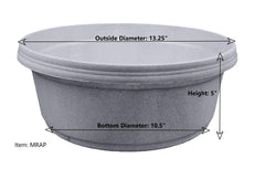 Bowl, 7 inch with saucer