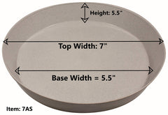 Bowl, 7 inch with saucer