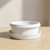 Austin Planter 13 inch by 5 inch Pot with Saucer (14 inch saucer)