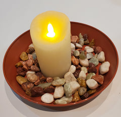 Austin Planter Single Plant Saucer - Colored Polypropylene Made in USA