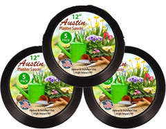 Austin Planter Plant Saucer Bright Color Polypropylene -Indoor/Outdoor -Made in USA
