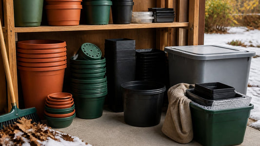 10 Best Practices for Storing Plastic Pots for Winter