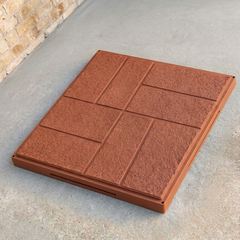 18 Inch Square Resin Paver Stone For Garden Walkway
