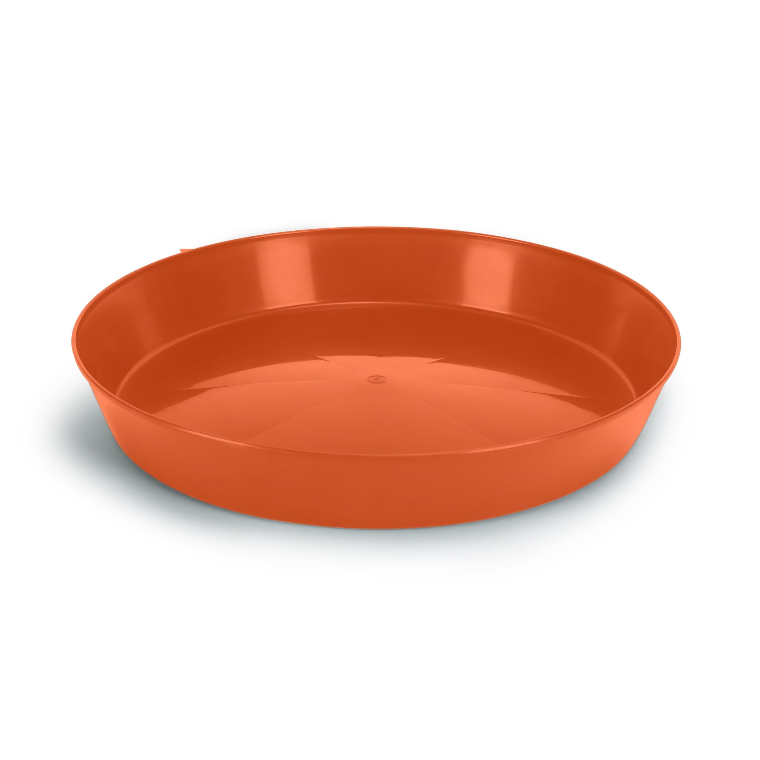 Austin Planter 10 Inch (8.3in Base) Single Plant Saucer - Hunter Green Colored Polypropylene Made in USA