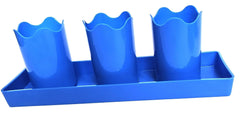Austin Planter Plastic Flower Pot, Seedling & Nursery Planter with Saucers or hangers