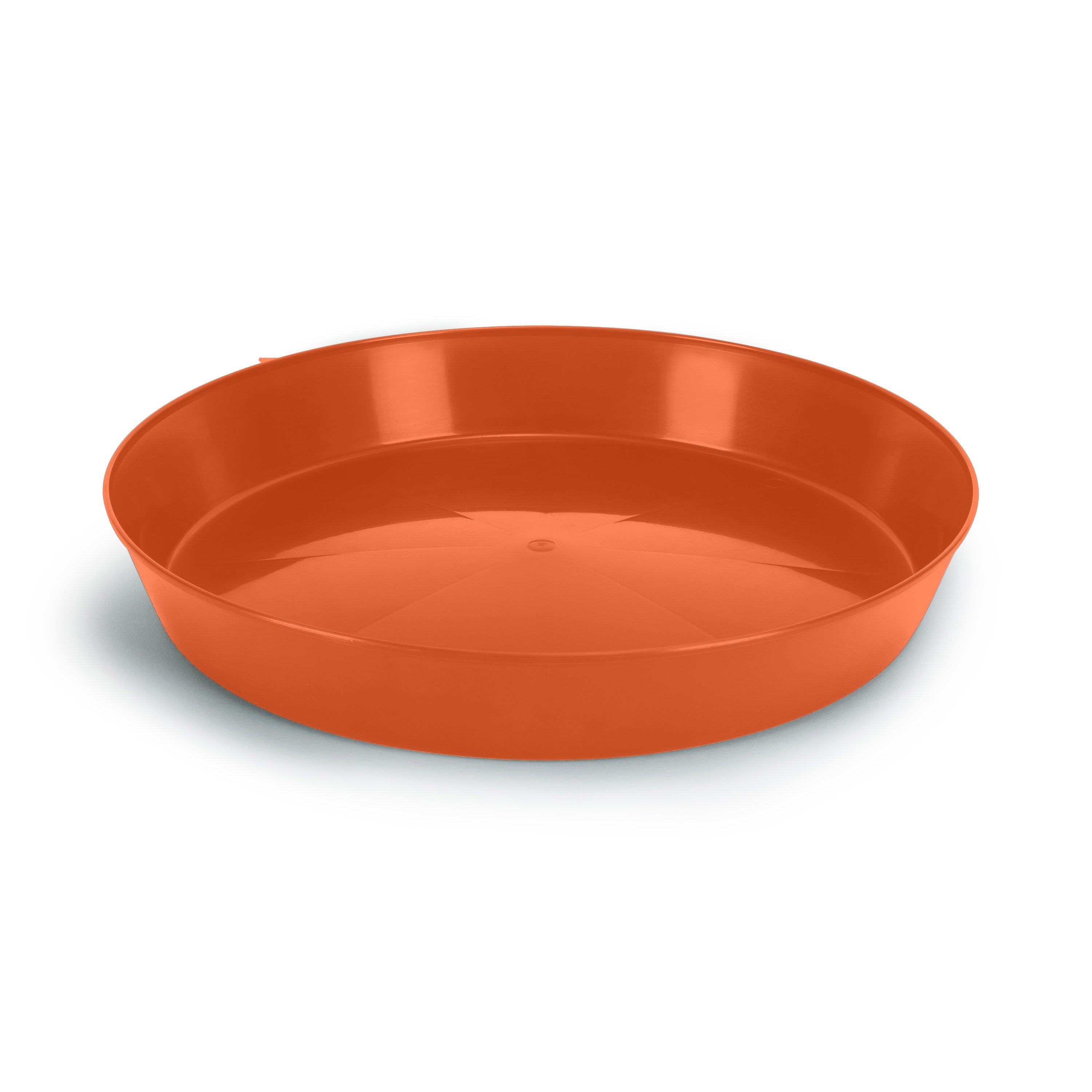 Austin Planter 10 Inch (8.3in Base) Single Plant Saucer - Colored Polypropylene Made in USA