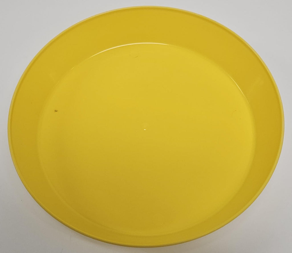 Austin Planter 10 Inch (8.3in Base) Single Plant Saucer - Hunter Green Colored Polypropylene Made in USA