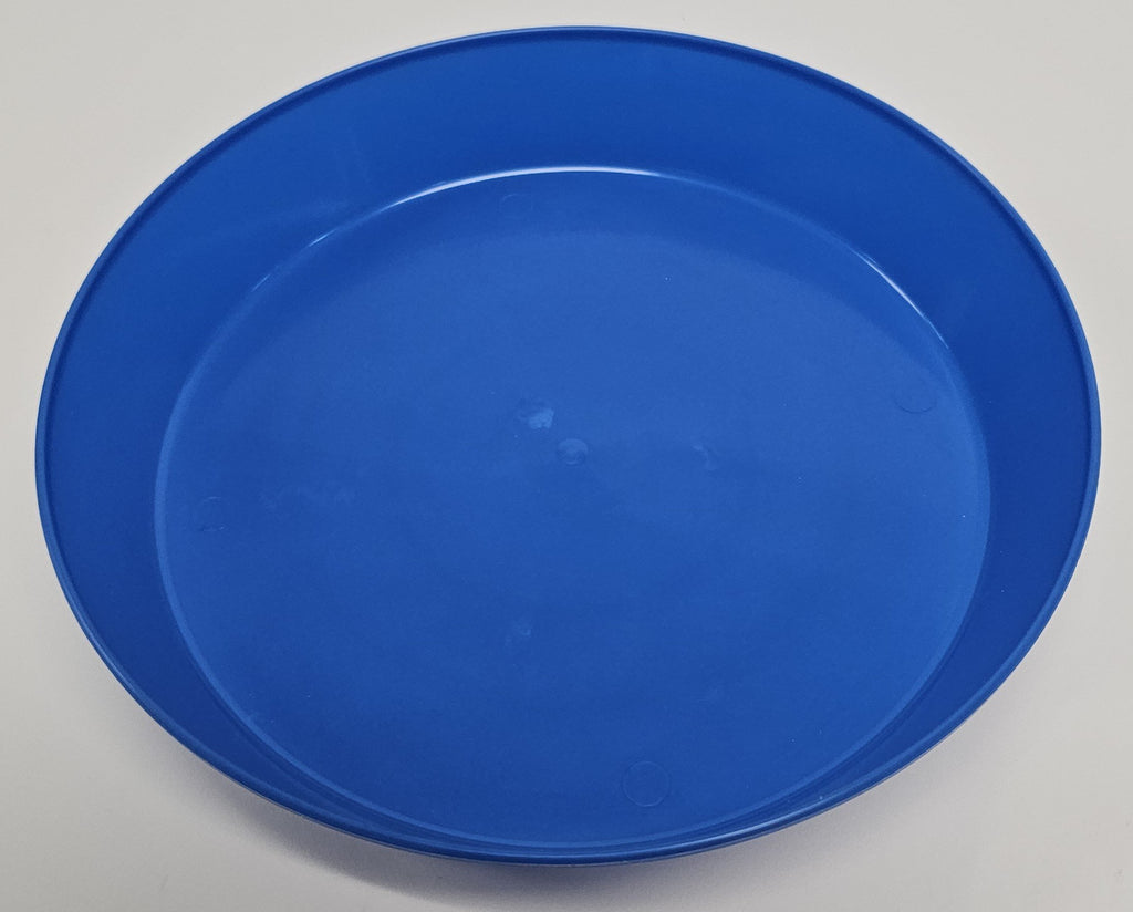 Austin Planter 10 Inch (8.3in Base) Single Plant Saucer - Hunter Green Colored Polypropylene Made in USA