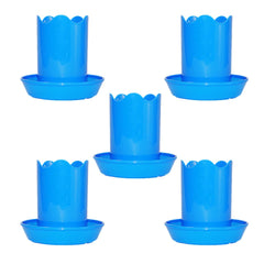 Sample Pack 12-Piece Flower Pot and Saucer Set, (2"–12")