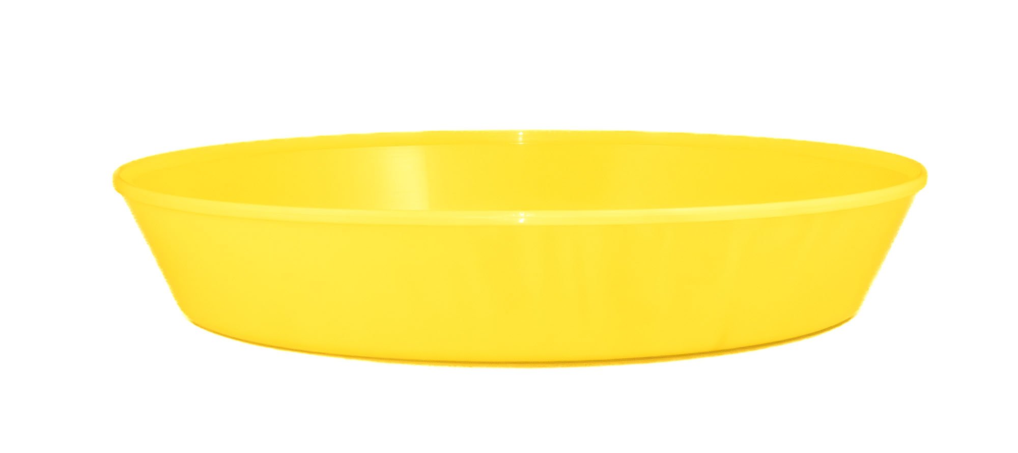 Austin Planter 10 Inch (8.3in Base) Single Plant Saucer - Colored Polypropylene Made in USA