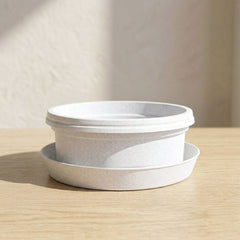 Austin Planter 13 inch by 5 inch Pot with Saucer (14 inch saucer)