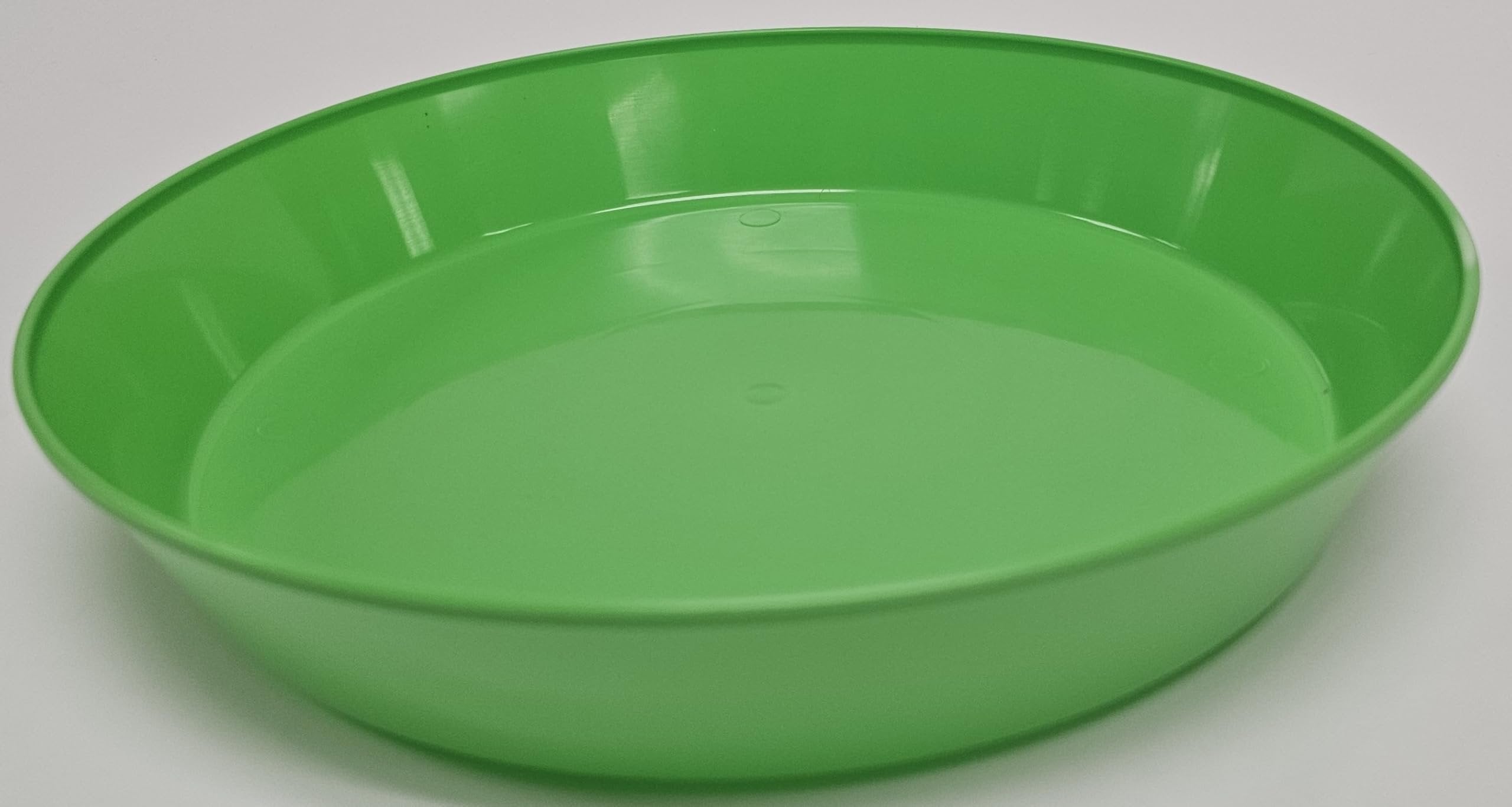 Austin Planter 10 Inch (8.3in Base) Single Plant Saucer - Hunter Green Colored Polypropylene Made in USA