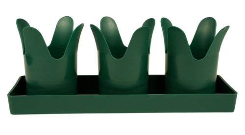 Austin Planter Plastic Flower Pot with Saucer less than 6 inch