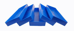 Austin Planter Saucer Rectangle 11.5 x 3.25 inches Sea Blue 5 Pack