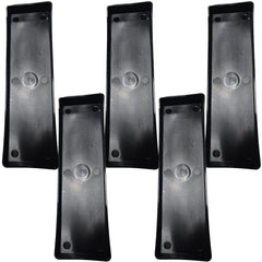 Austin Planter Saucer Rectangle 11.5 x 3.25 inches Black 5 Pack …