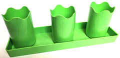 Sample Pack 12-Piece Flower Pot and Saucer Set, (2"–12")