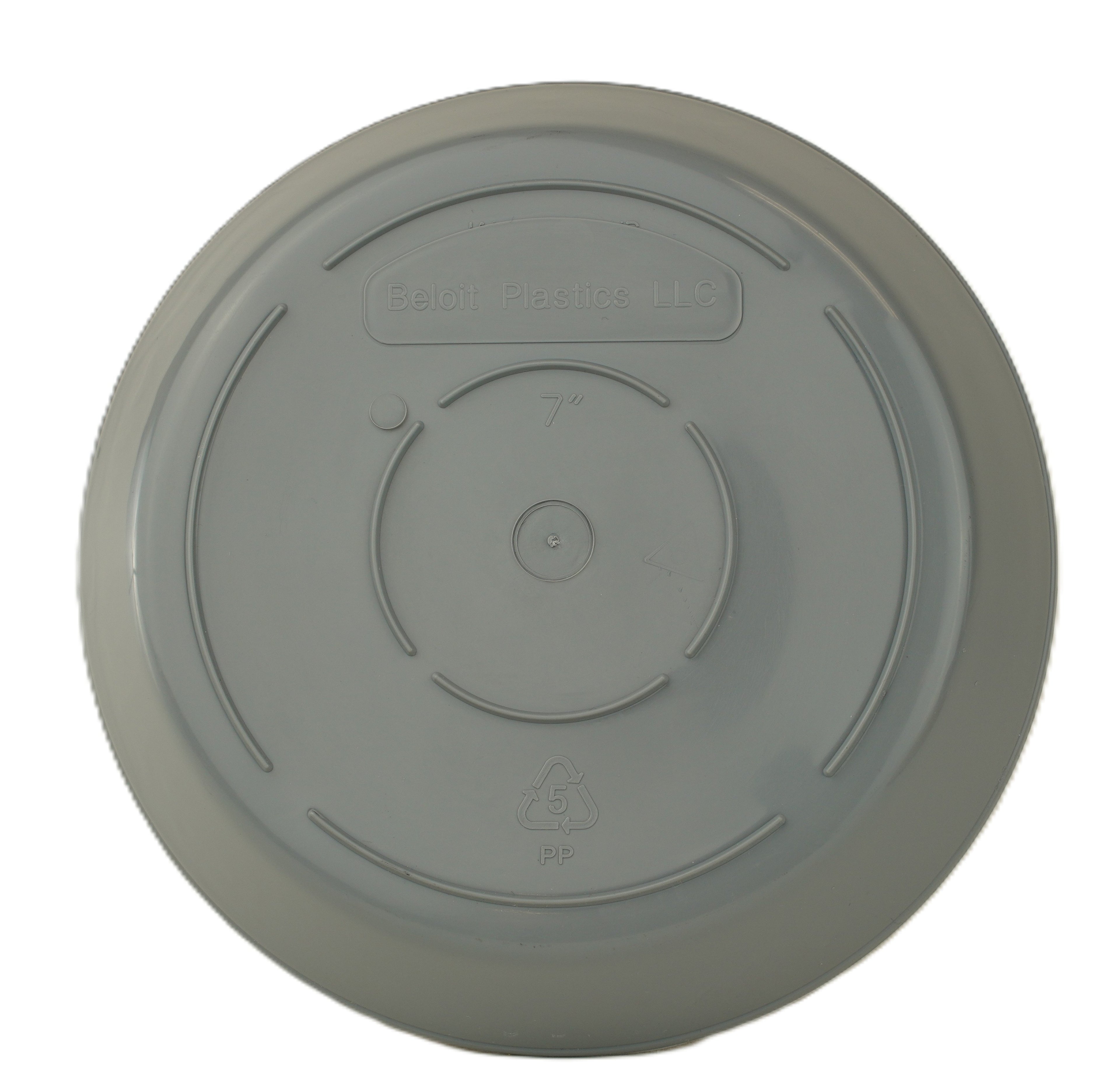 Austin Planter 10 Inch (8.3in Base) Single Plant Saucer - Hunter Green Colored Polypropylene Made in USA
