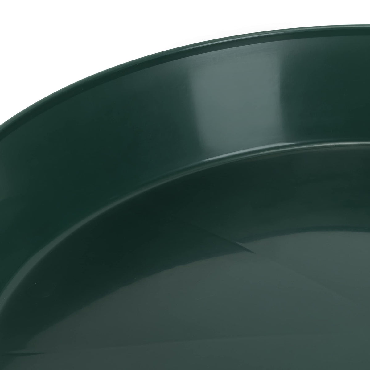Austin Planter Plant Saucer Hunter Green Colored Polypropylene -Indoor/Outdoor -Made in USA