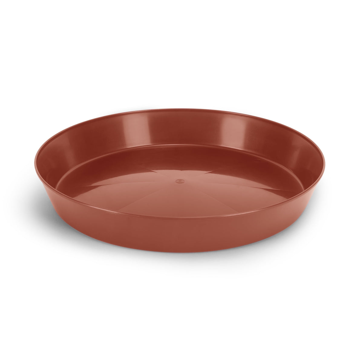 Austin Planter Plant Saucer Terra Cotta Colored Polypropylene -Indoor/Outdoor -Made in USA