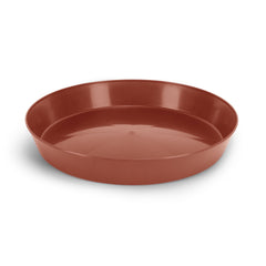 Austin Planter Plant Saucer Terra Cotta Colored Polypropylene -Indoor/Outdoor -Made in USA