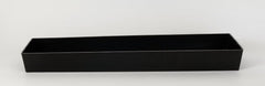 Austin Planter Saucer Rectangle 11.5 x 3.25 inches Black 5 Pack …