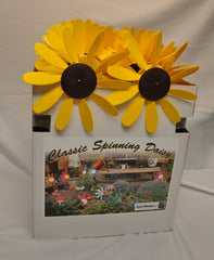 Classic 12 inch Spinning Daisies pack of 24 in PDQ display