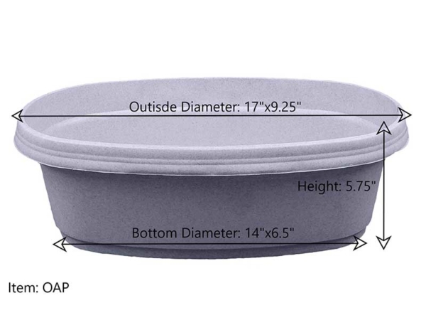 OAP (17"x9.25") Dimensions