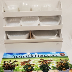 Austin Planter Saucers Retail Display