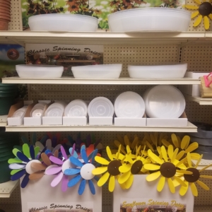 Austin Planter Saucers/Daisy Retail Display