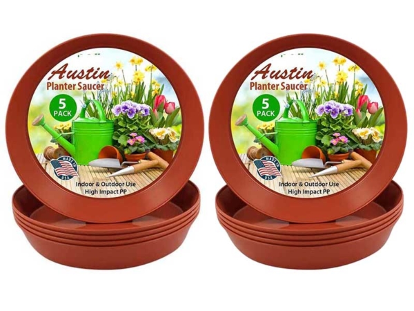 Austin Planter Saucer | 10 Pack, Terra Cotta