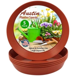 5-Pack | Austin Planter Saucers - Terra Cotta