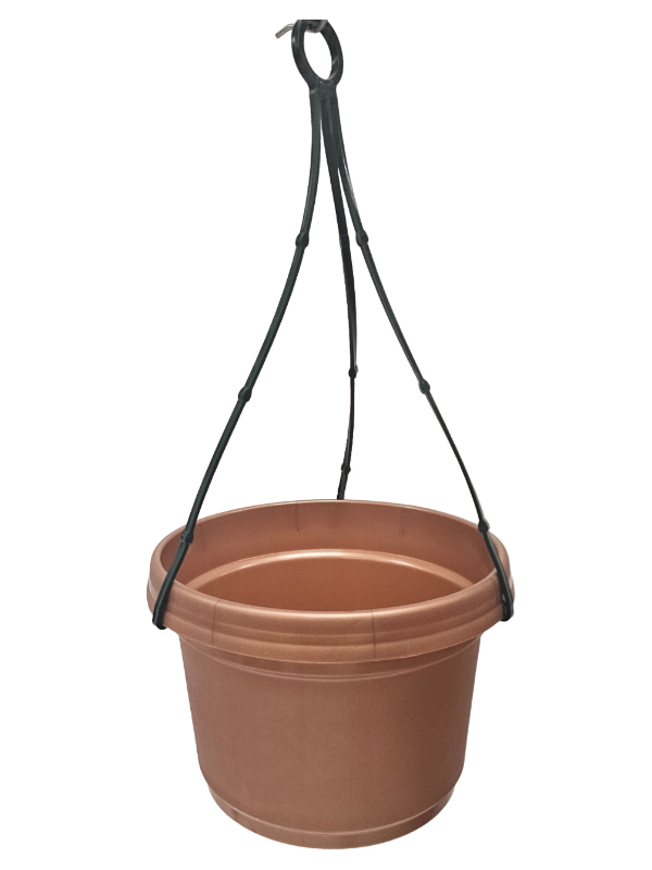 Hanging Planters in Copper 5 Pack