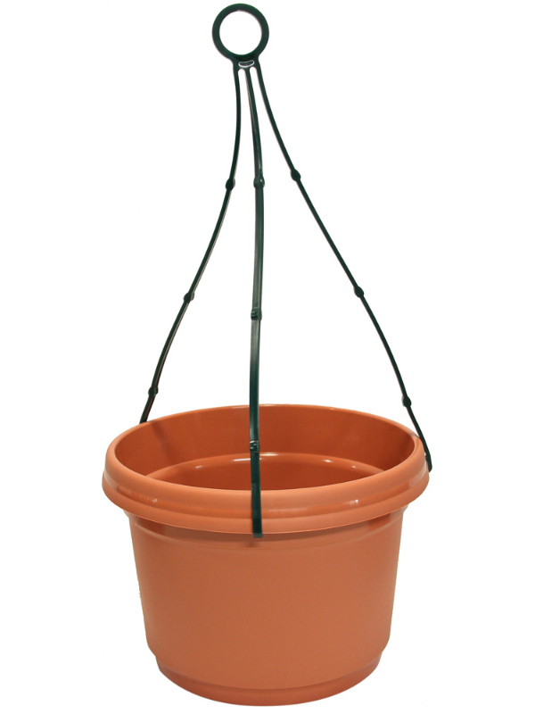 Hanging Planters in Terra Cotta 5 Pack