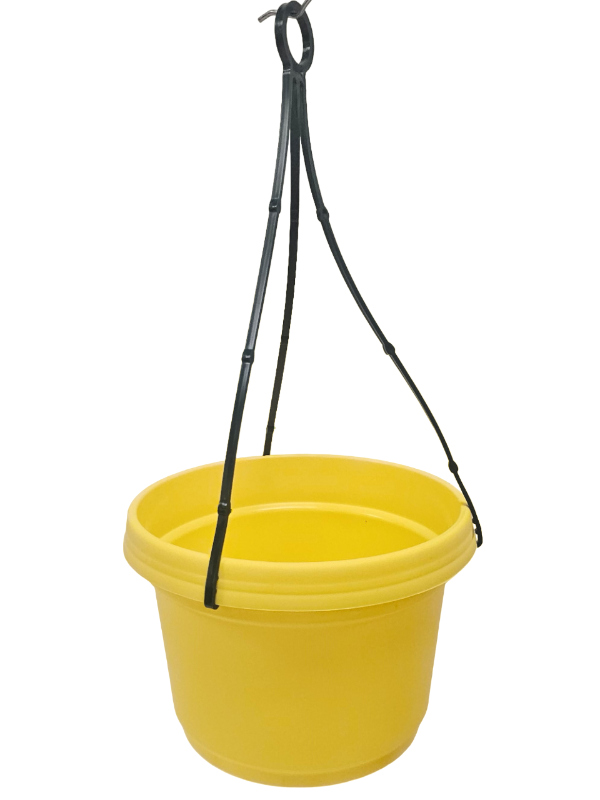 Hanging Planters in Yellow 5 Pack