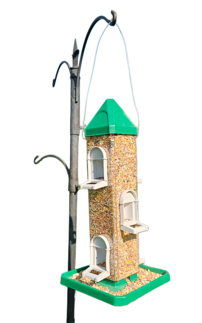 Square Tube Bird Feeders